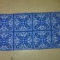Blue Bandana Burp Cloth