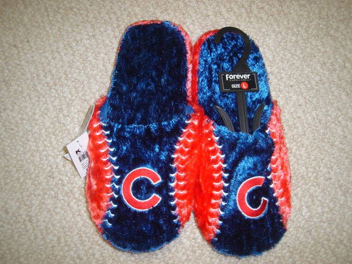 Chicago Cubs Slippers in all sizes - Extra Large