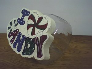 "I Love Candy" Candy Jar