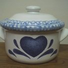 Blue Heart Jar