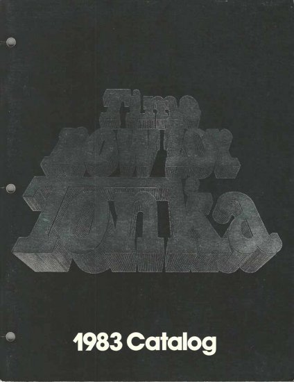 1983 Tonka Toys Catalog Fall Guy Trucks