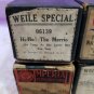 Vintage QRS Imperial WEILE special player piano rolls With boxes Music crafting