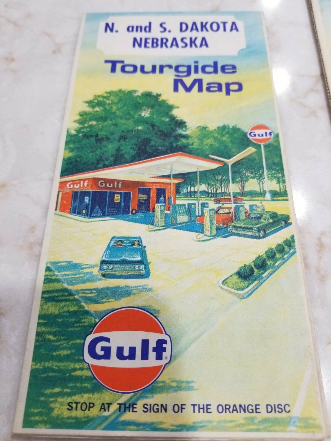 Vintage 3 Gulf oil company maps 1960s Boston Indianapolis Pittsburgh Travel