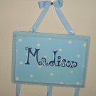 Blue with white stars