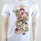 Ed Hardy T Shirt by Christian Audigier "New York City" size XL