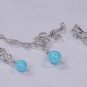 Pendant Set with Semi Precious American Diamonds