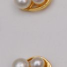 Pearl Tops (or) Earrings with Gold Plating