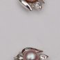 Trishul Shaped Pearl Tops With Brown Pearl in Center