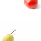 pear and tomato
