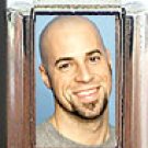 CHRIS DAUGHTRY ITALIAN PHOTO CHARM