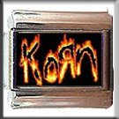 KORN FIRE LOGO ITALIAN CHARM