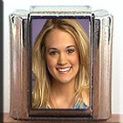 CARRIE UNDERWOOD #2 ITALIAN CHARM CHARMS