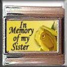 IN MEMORY OF SISTER YELLOW ROSE ITALIAN CHARM