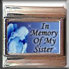 IN MEMORY OF SISTER GUARDIAN ANGEL ITALIAN CHARM