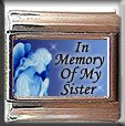 IN MEMORY OF SISTER GUARDIAN ANGEL ITALIAN CHARM