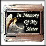 IN MEMORY OF SISTER ANGEL ITALIAN CHARM CHARMS