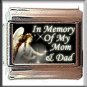 IN MEMORY OF MOM AND DAD ITALIAN CHARM CHARMS