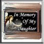 IN MEMORY OF DAUGHTER ITALIAN CHARM CHARMS
