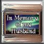 IN MEMORY OF MY HUSBAND AURORA LIGHTS ITALIAN CHARM
