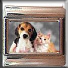 PUPPY AND KITTEN ITALIAN CHARM