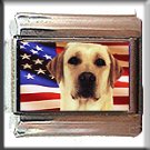 YELLOW LABRADOR RETRIEVER ITALIAN CHARM