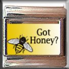 GOT HONEY BEE ITALIAN CHARM CHARMS