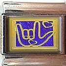 SIGN LANGUAGE I LOVE YOU ITALIAN CHARM CHARMS