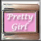 PRETTY GIRL ITALIAN CHARM CHARMS