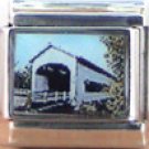OLD COVERED BRIDGE ITALIAN CHARM CHARMS