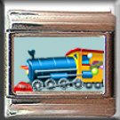 TOY TRAIN ITALIAN CHARM CHARMS
