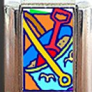 SAND PAIL BEACH SUMMER ITALIAN CHARM CHARMS