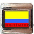 ECUADOR FLAG ITALIAN CHARM CHARMS