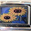 SUNFLOWER ITALIAN CHARM CHARMS