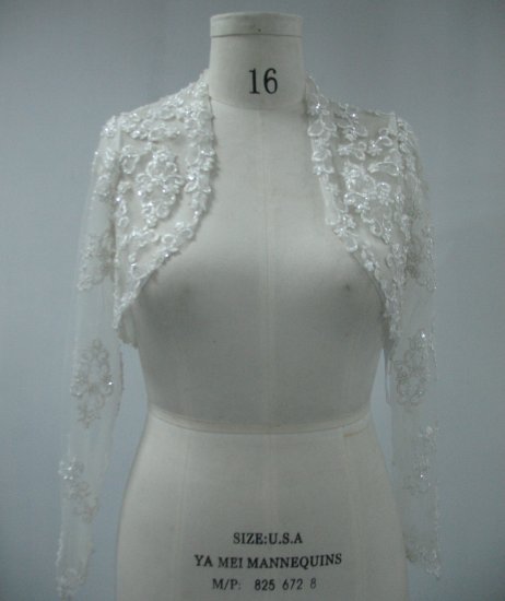 Embroidered Lace new white Jacket