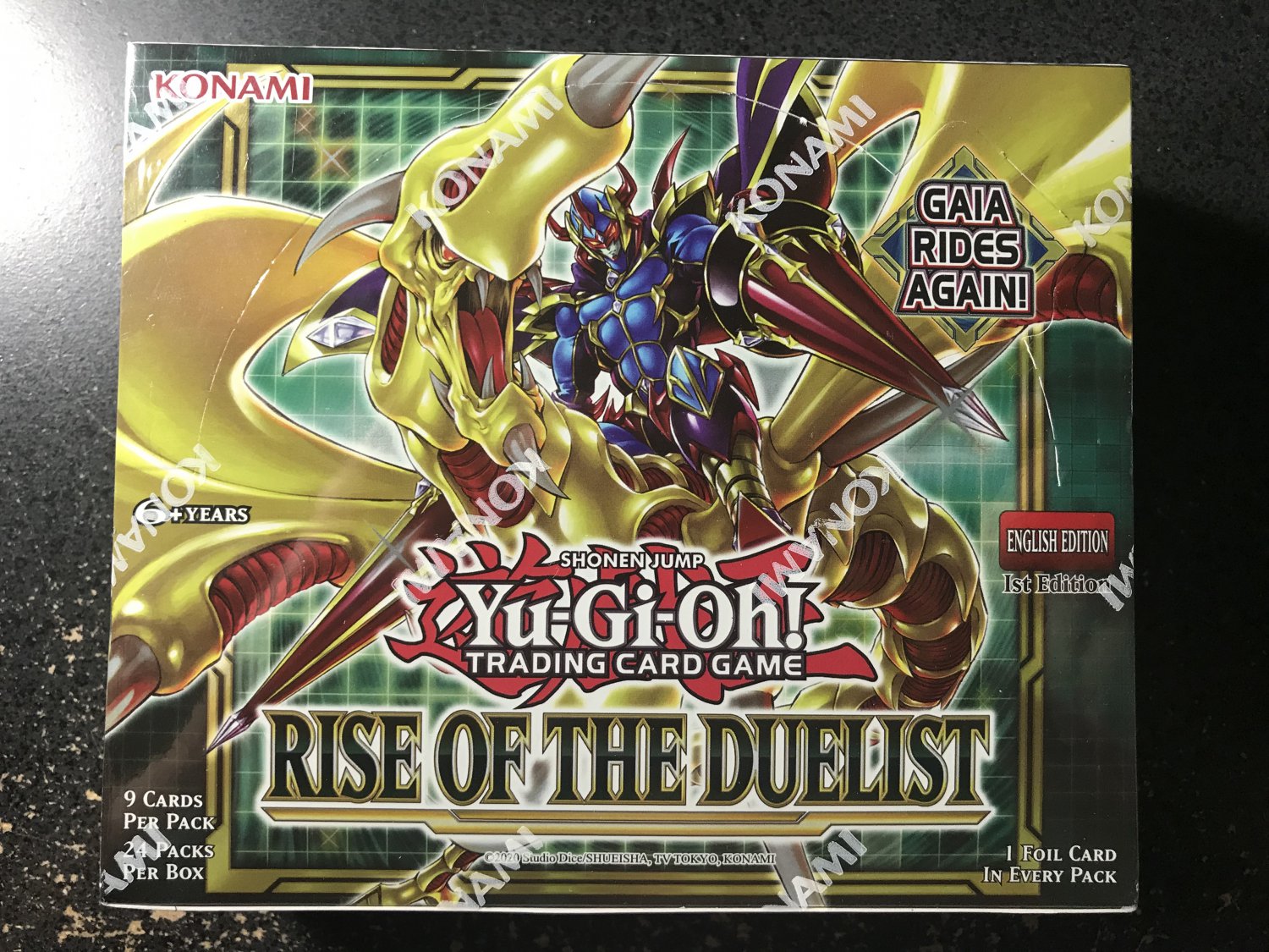 Yu-Gi-Oh! Rise Of The Duelist Booster Box (1st Edition)