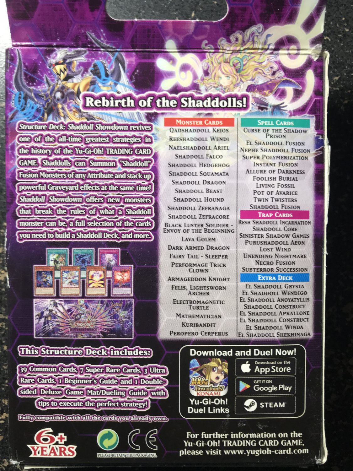 YuGiOh! Structure Deck Shaddoll Showdown (1st Edition) (European Print)