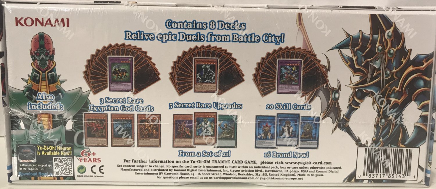 Yu Gi Oh Speed Duel Battle City Box 