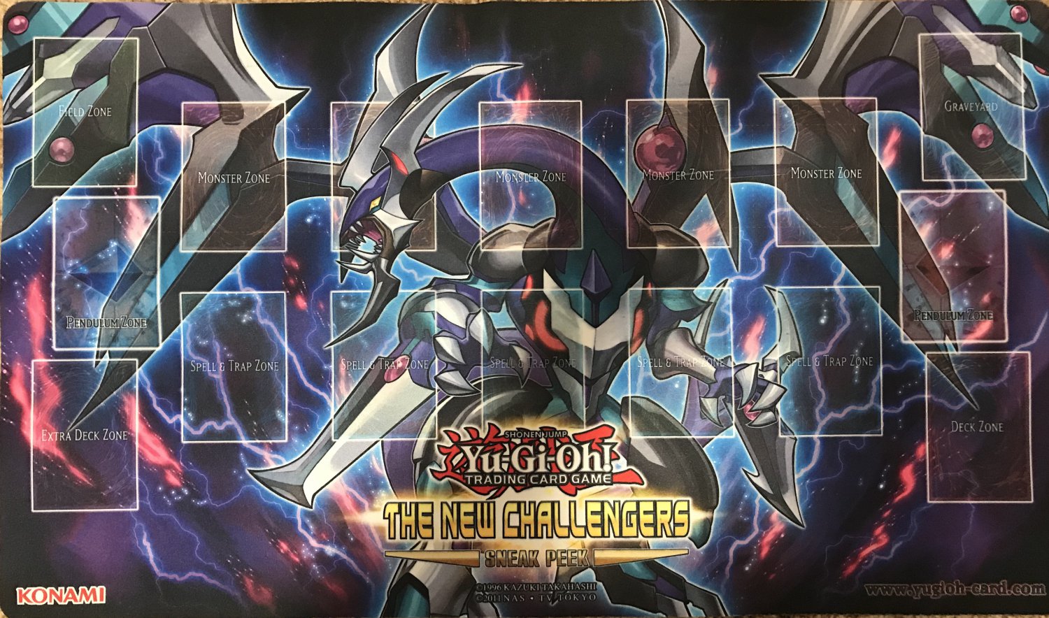YuGiOh! The New Challengers (NECH) Sneak Peek Playmat