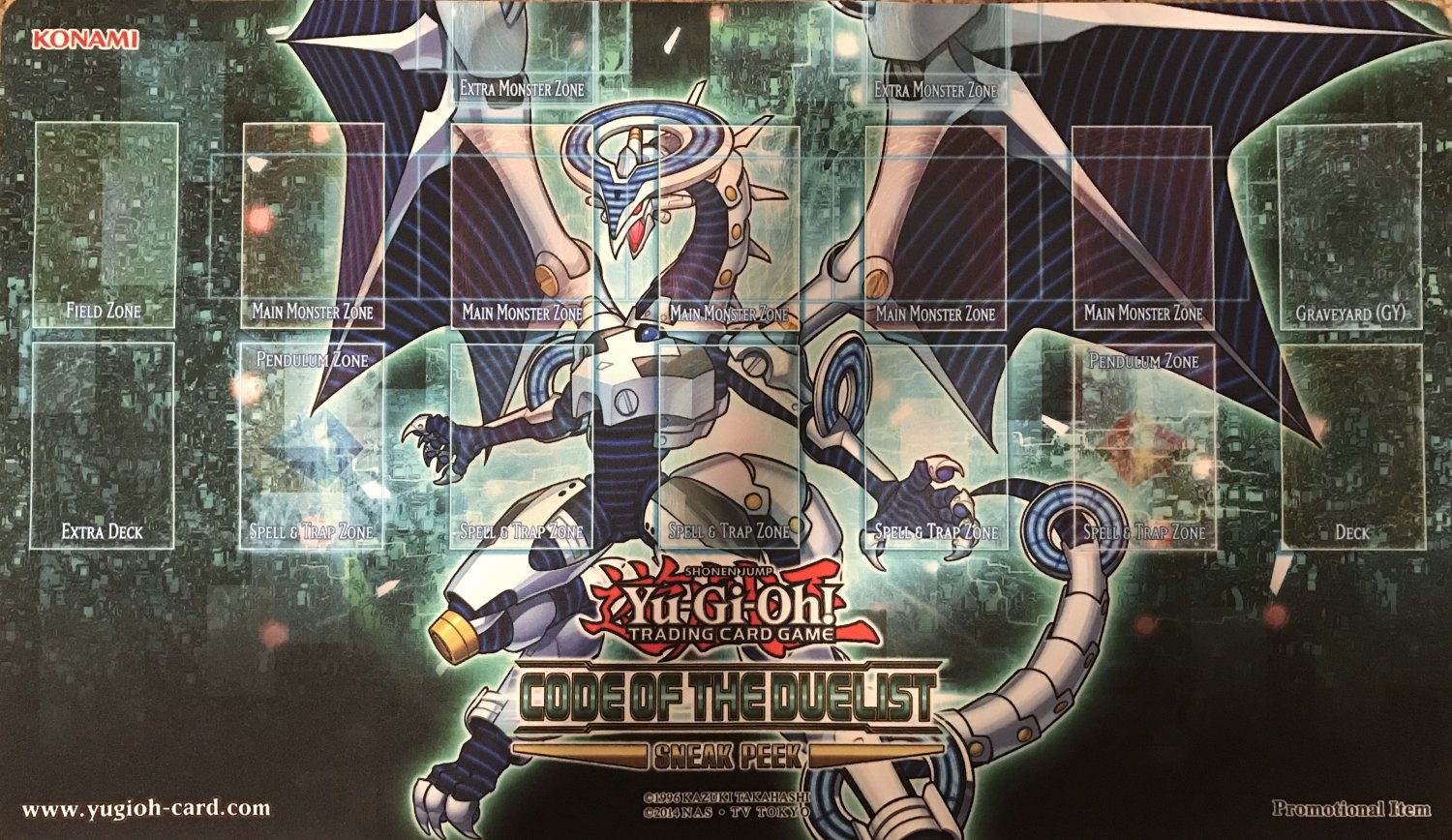 Yu-Gi-Oh! Code of the Duelist (COTD) Sneak Peek Playmat