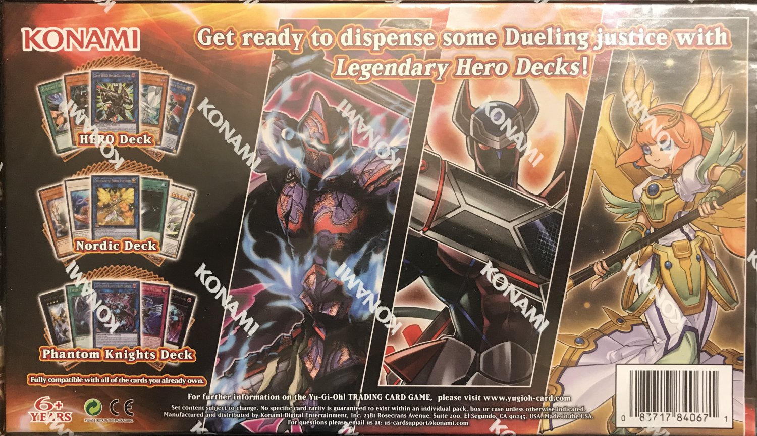 YuGiOh! Legendary Hero Decks