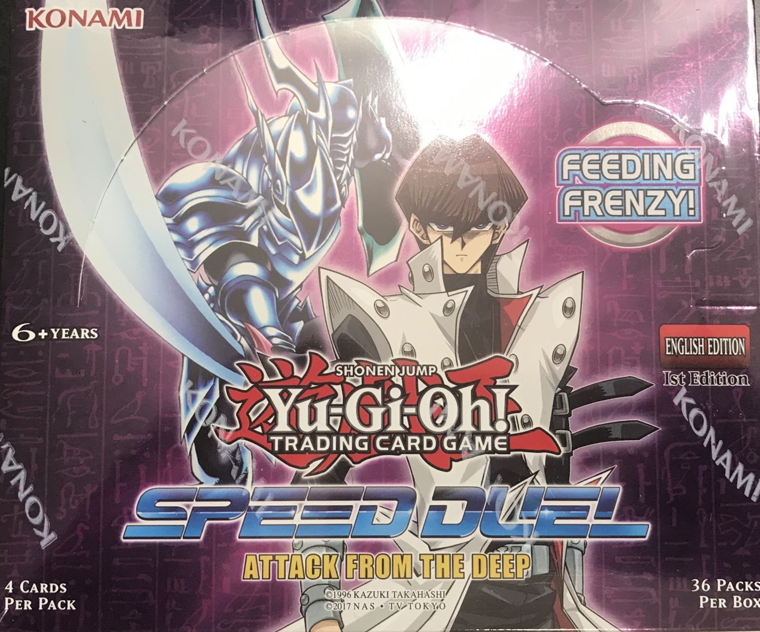 Details about    YUGIOH 1ST EDITION SPEED DUEL ATTACK FROM THE DEEP BOOSTER PACK 