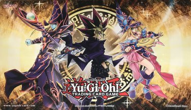 Yugioh Playmat - Legendary Magician of Dark & Legendary Dragon of