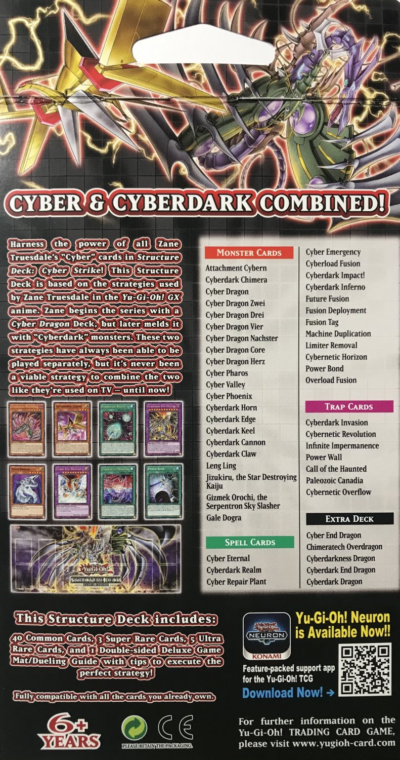 Yu-Gi-Oh! Structure Deck: Cyber Strike (1st Edition)