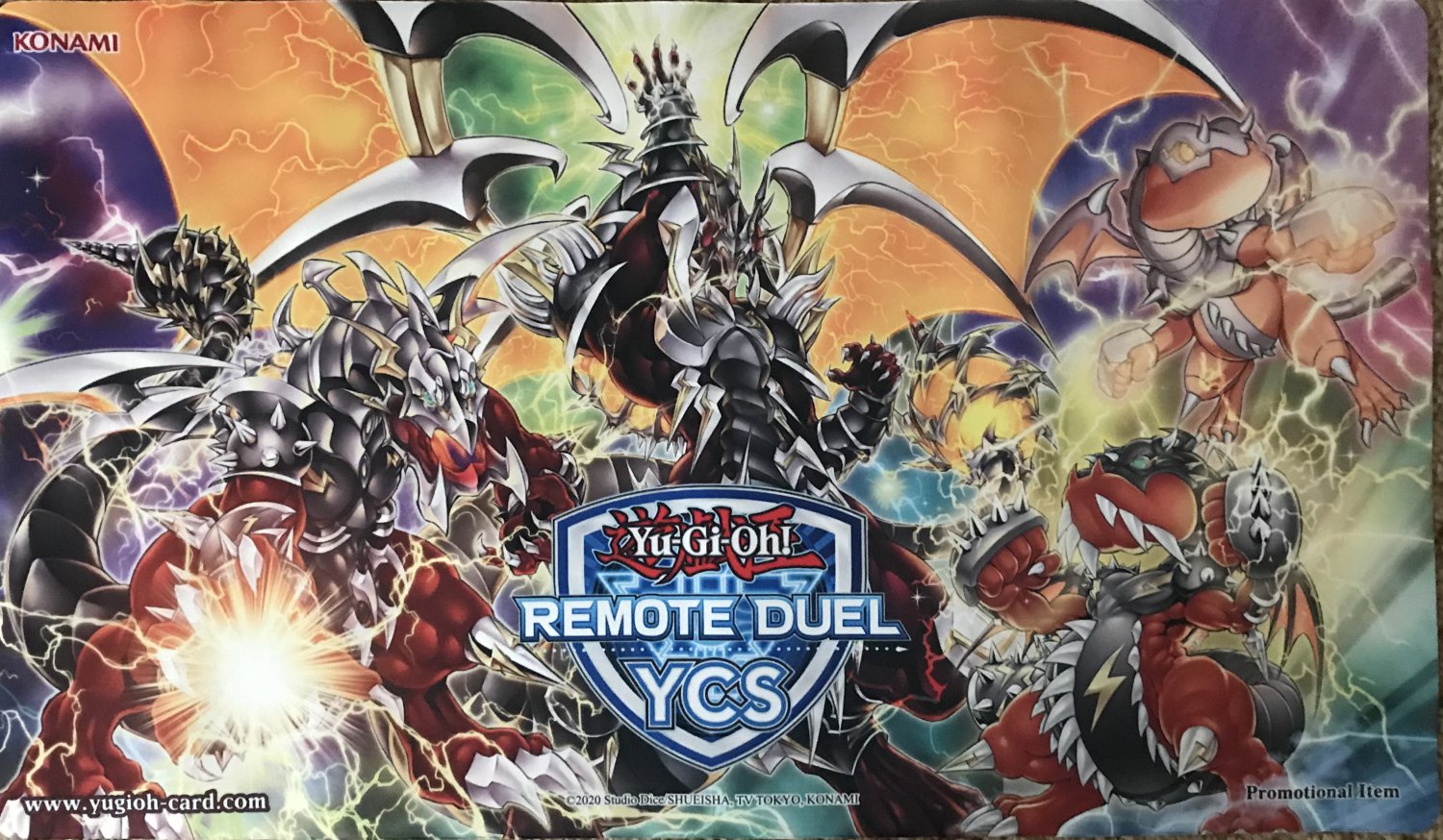 YuGiOh! YCS Remote Duel Playmat