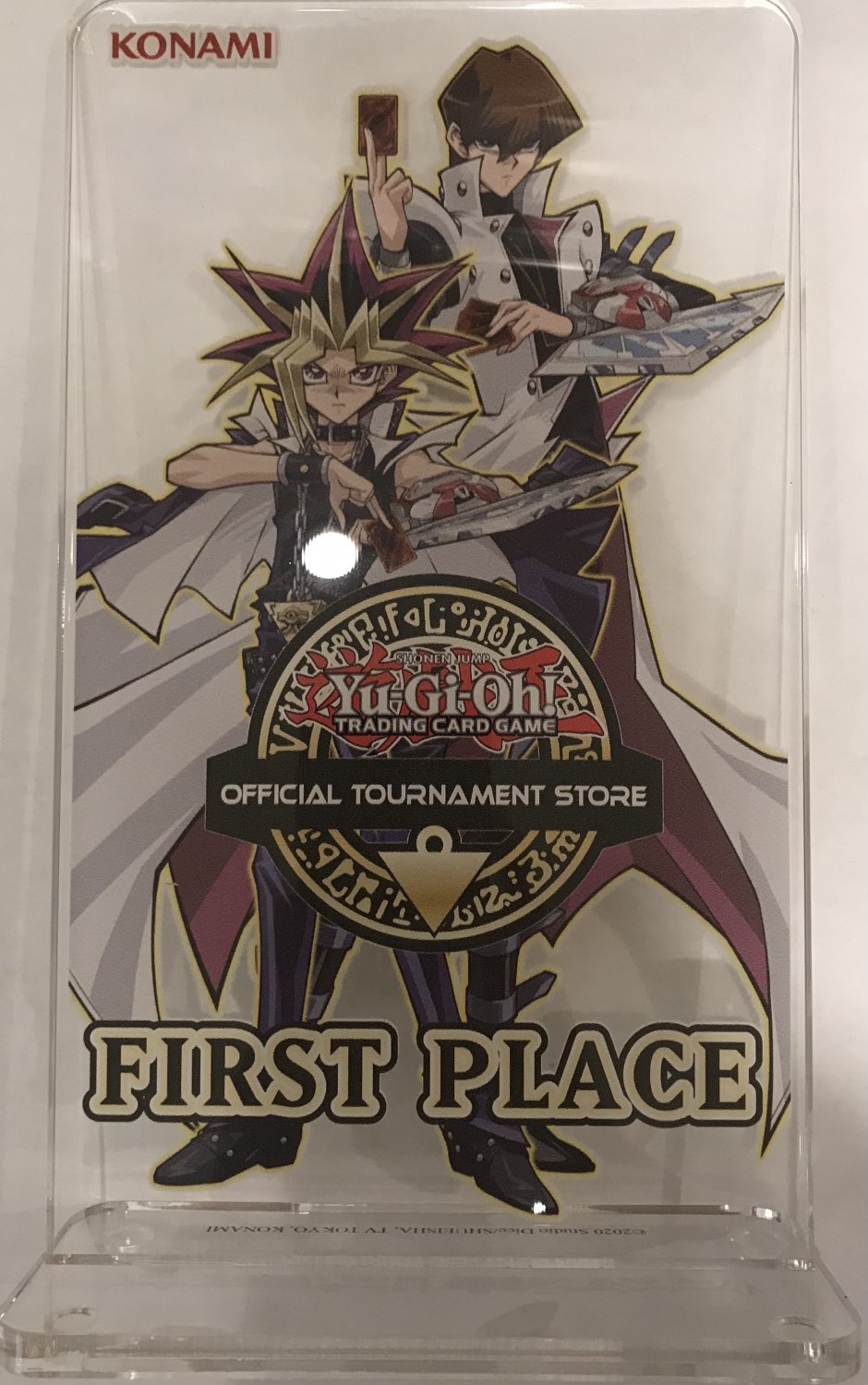 Yu-Gi-Oh! OTS First Place Trophy (Yami Yugi & Seto Kaiba)