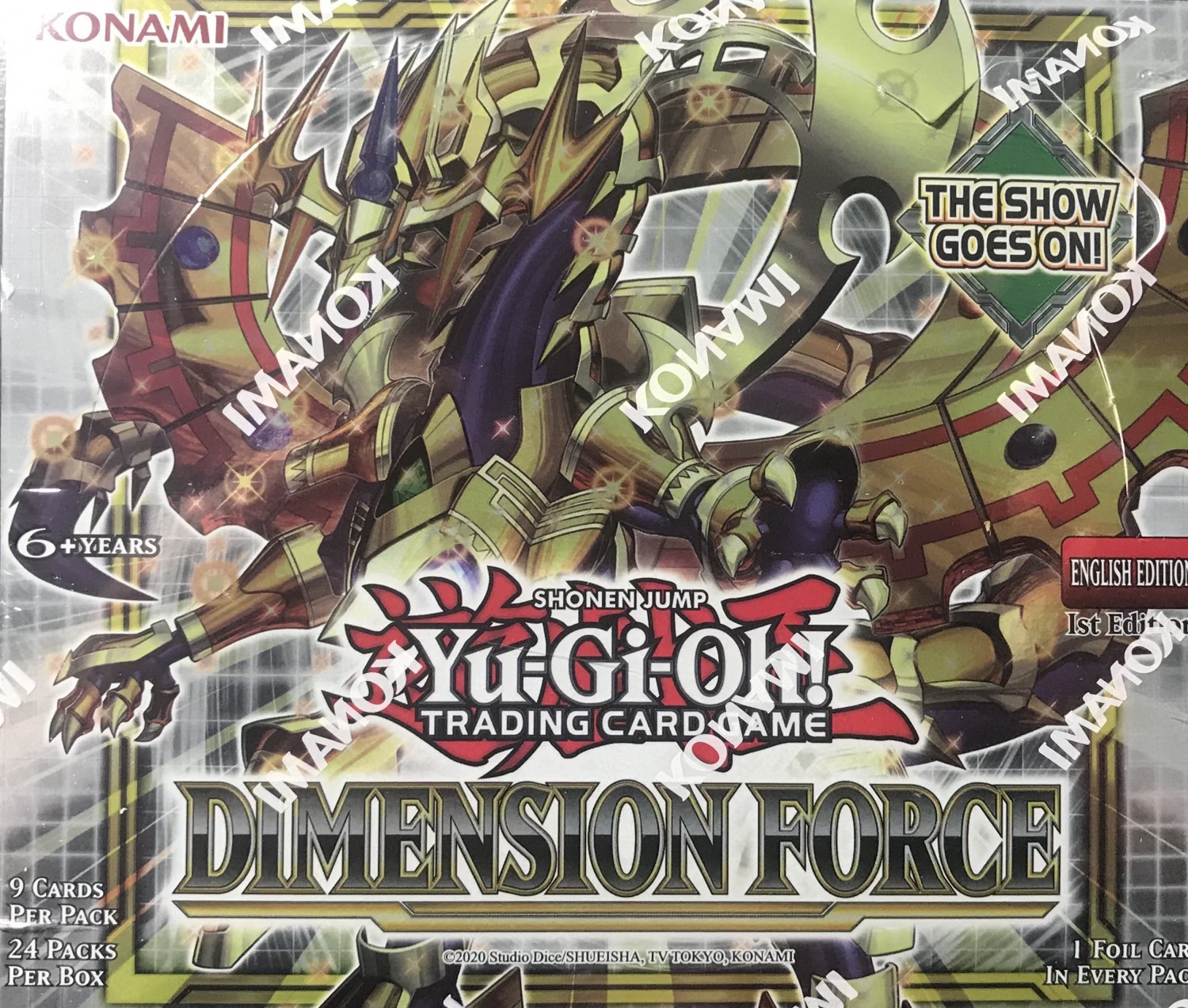 YuGiOh! Dimension Force Booster Box (1st Edition) (European Print)