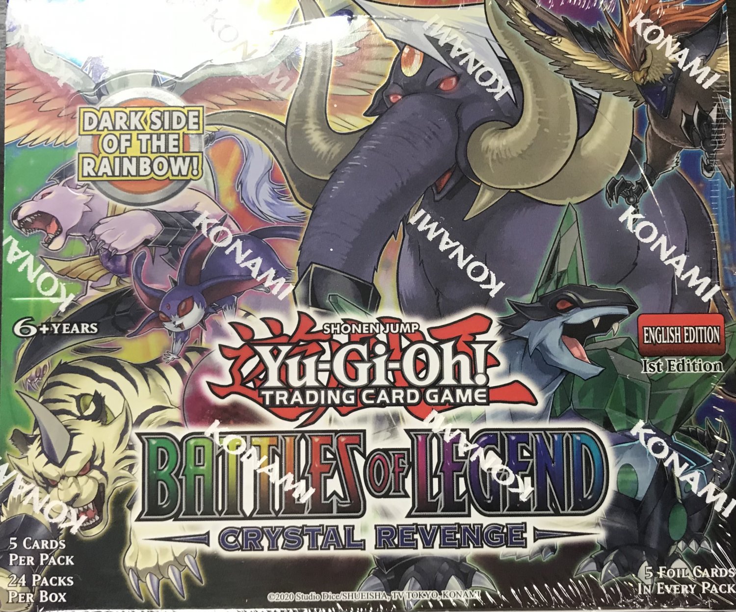 Yu-Gi-Oh! Battles of Legend: Crystal Revenge Booster Box (1st Edition)