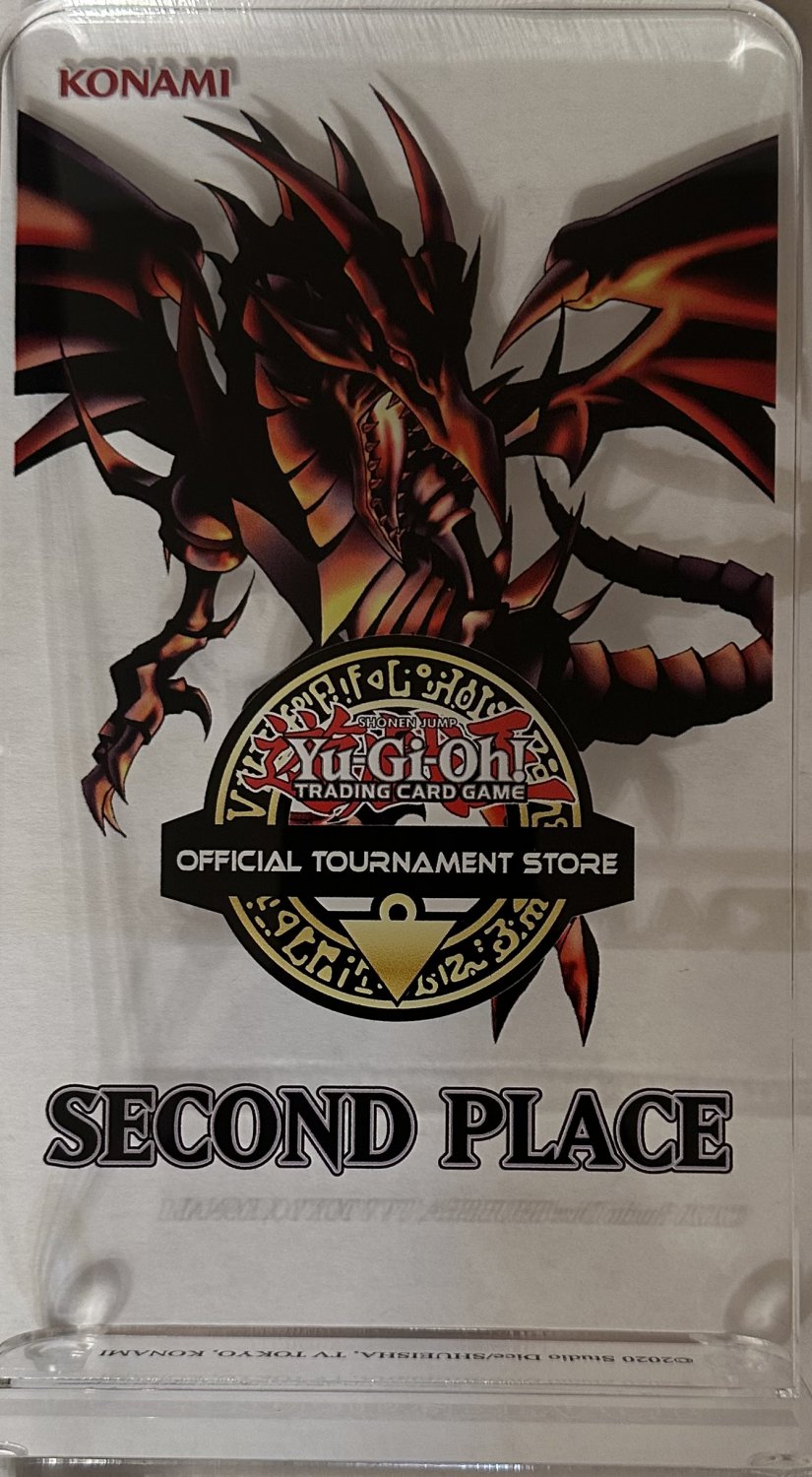 Yu-Gi-Oh! OTS Second Place Trophy (Red-Eyes Black Dragon)