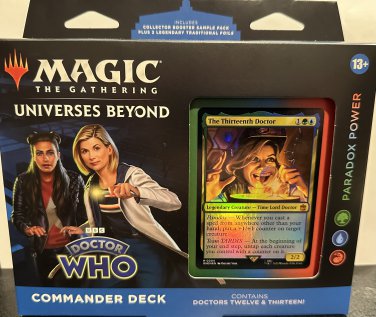 MTG Magic The Gathering: Dr. Who Commander Deck (Paradox Power)