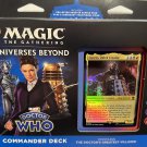MTG Magic The Gathering: Dr. Who Commander Deck (Masters Of Evil) MTG Magic The Gathering: Dr. Who Commander Deck (Masters Of Evil)
